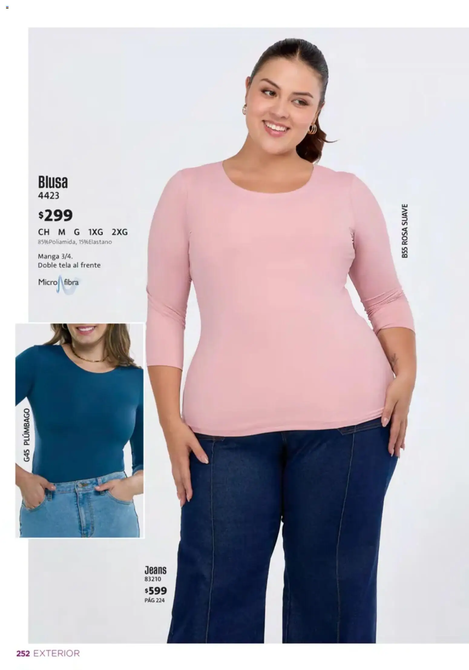 Nuevas ofertas de Ilusión válidas en toda la República Mexicana desde el 01/10/2026. ¡Encuentra las mejores ofertas en Ilusión catálogo Invierno! | Página: 254 | Productos: Blusa, Manga