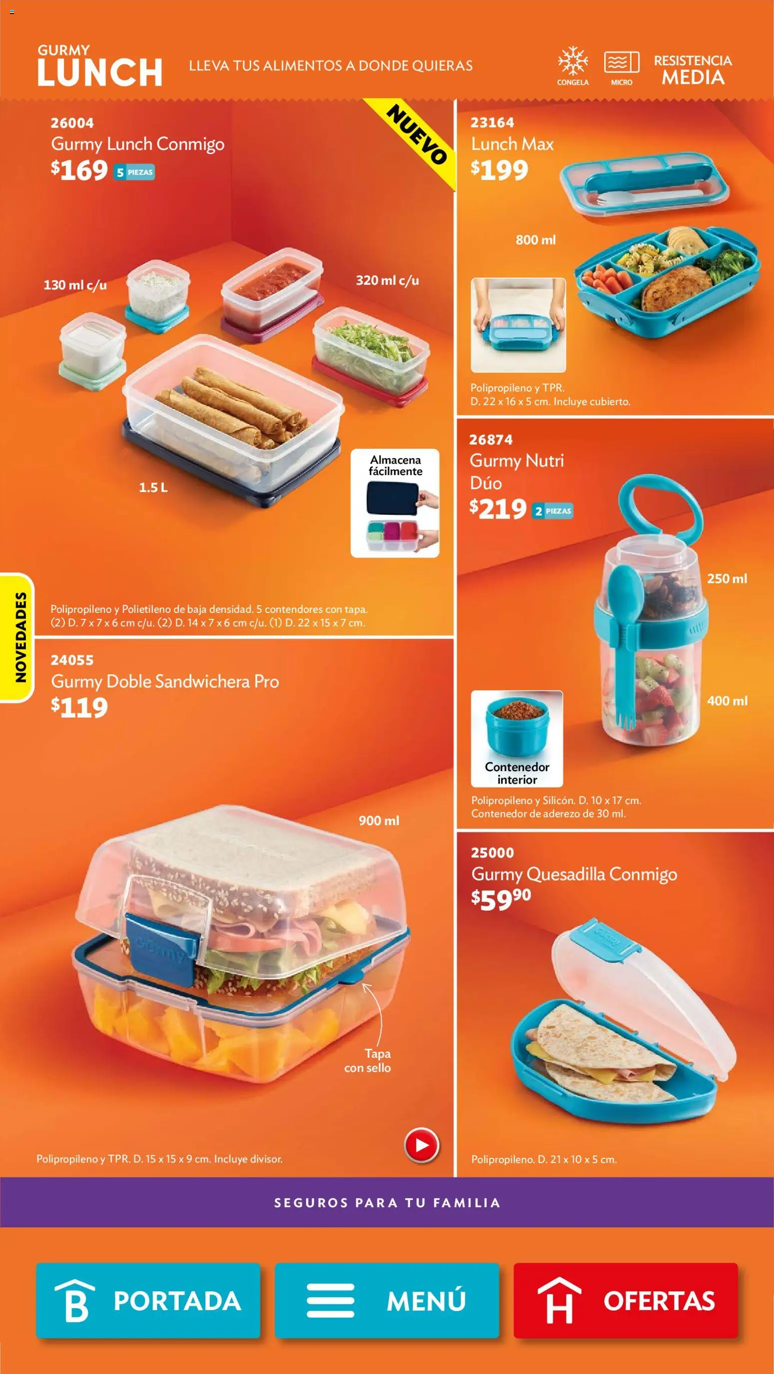 Nuevas ofertas de Betterware válidas en toda la República Mexicana desde el 01.06.2026. ¡Encuentra las mejores ofertas en Betterware campaña 6 2026! | Página: 48