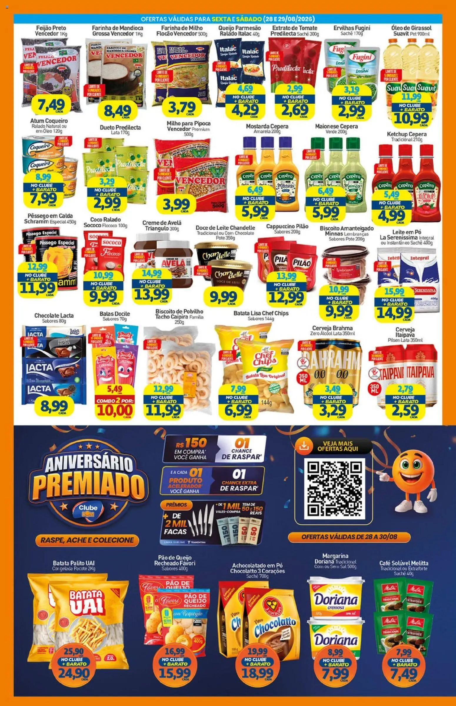 Rede Bom Lugar Folheto - válido de 28/08/2026 | Página: 2 | Produtos: Coco, Café, Doce de leite, Pipoca