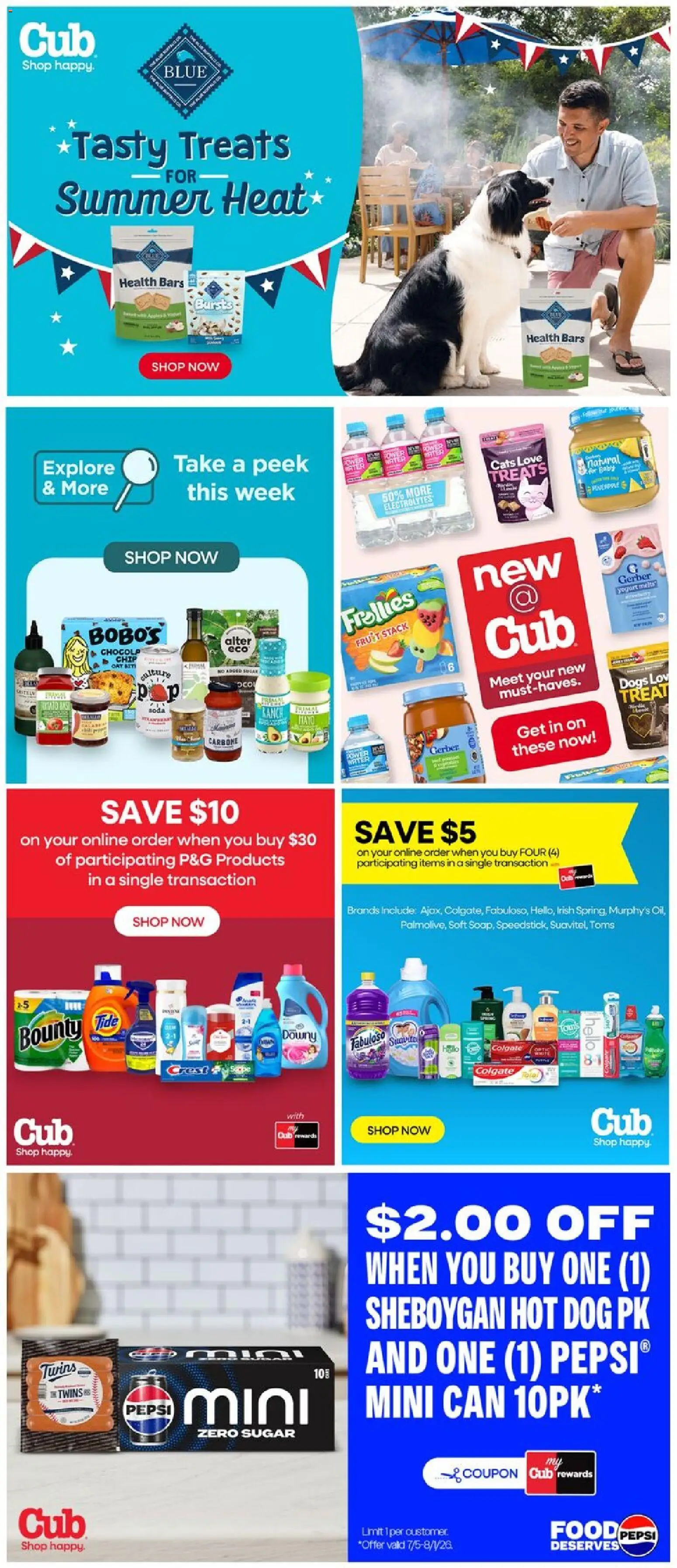 Cub Foods Weekly Ad - valid from 07/05/2026 | Page: 8 | Products: Water, Sugar