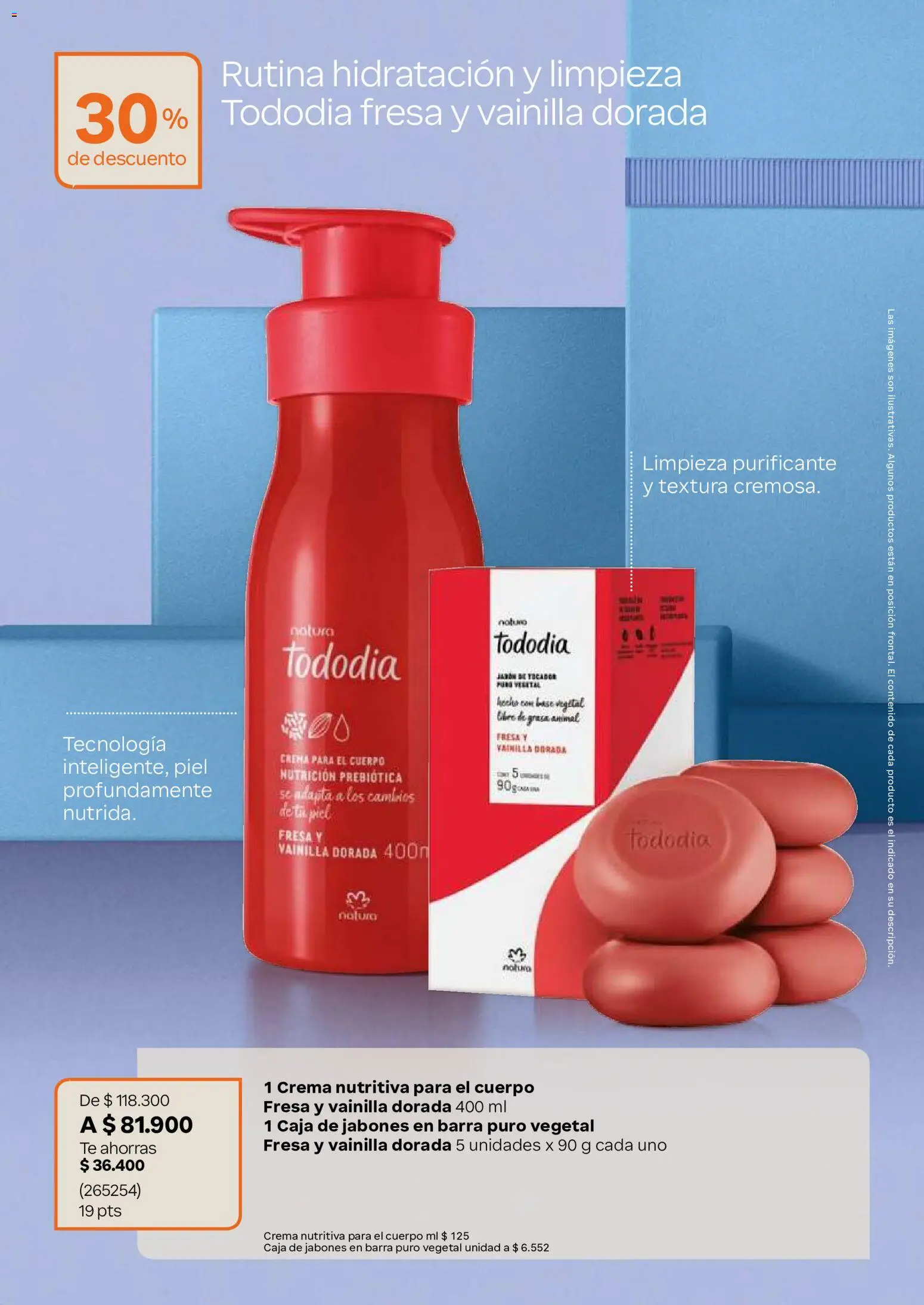 Natura revista - valida desde el 02/09/2026 | Página: 18 | Productos: Crema, Fresa, Vainilla, Crema para el cuerpo