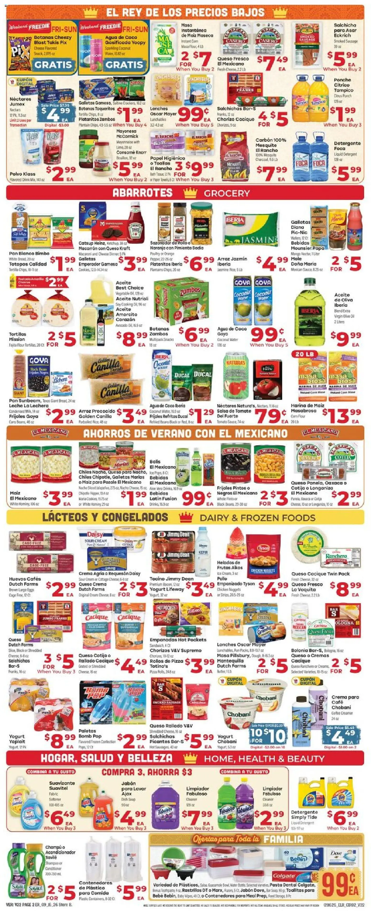 El Rancho Weekly Ad - valid from 09/16/2026 | Page: 2