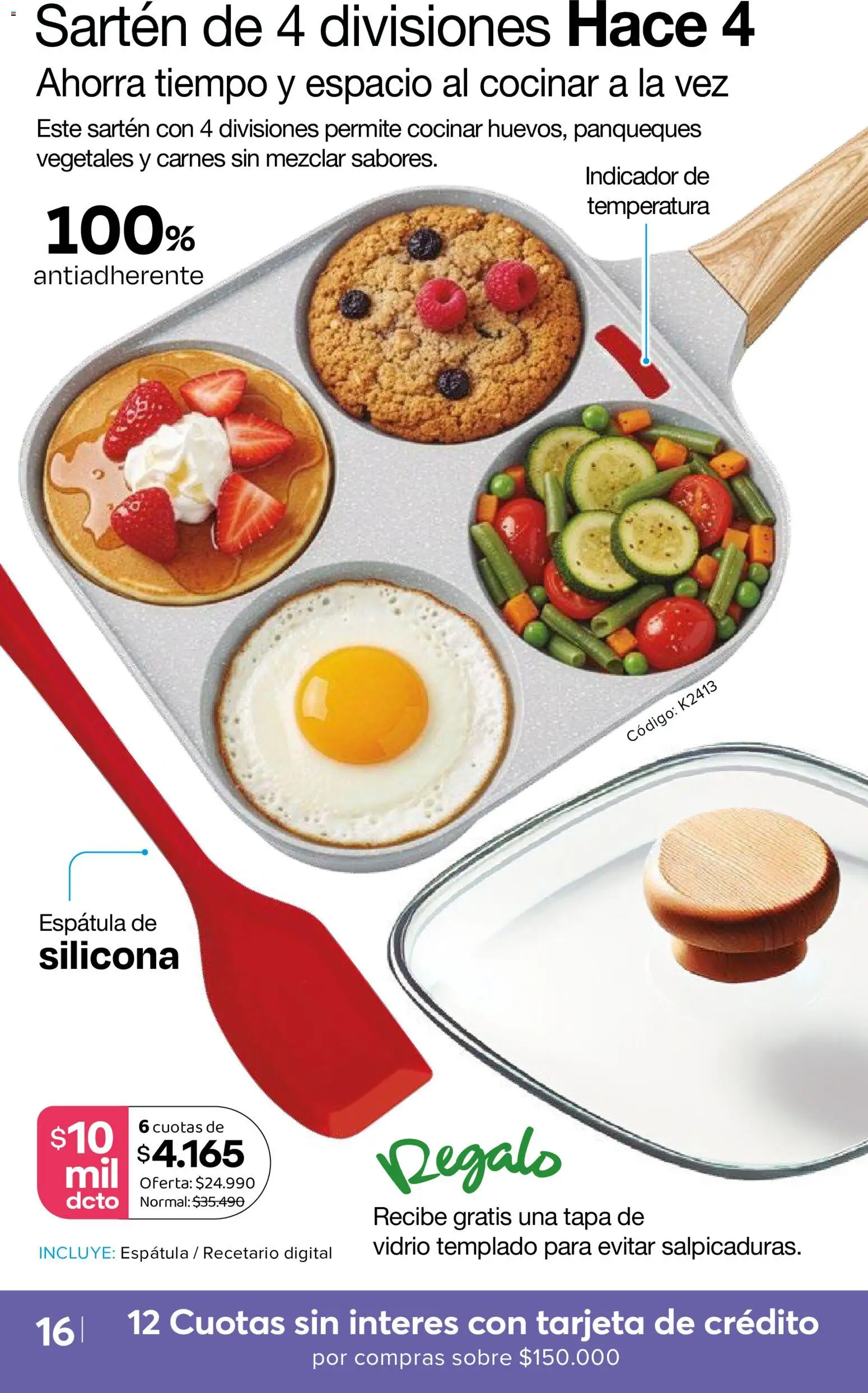 A3D Ofertas │ válido desde el 07.07.2026 | Página: 16 | Productos: Espatula, Sobre, Sartén