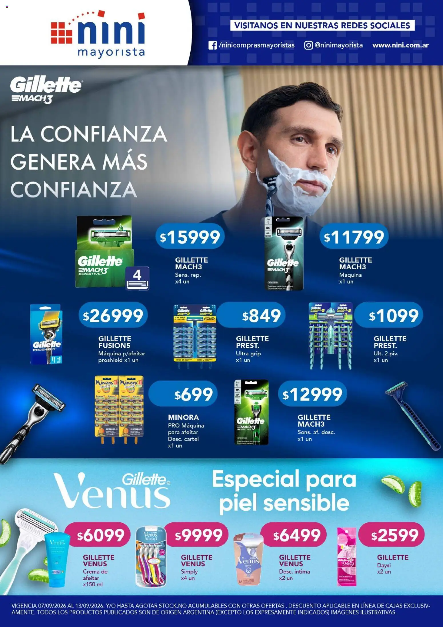 NINI Mayorista catálogo │ válido desde el 07/09/2026 | Página: 6 | Productos: Crema