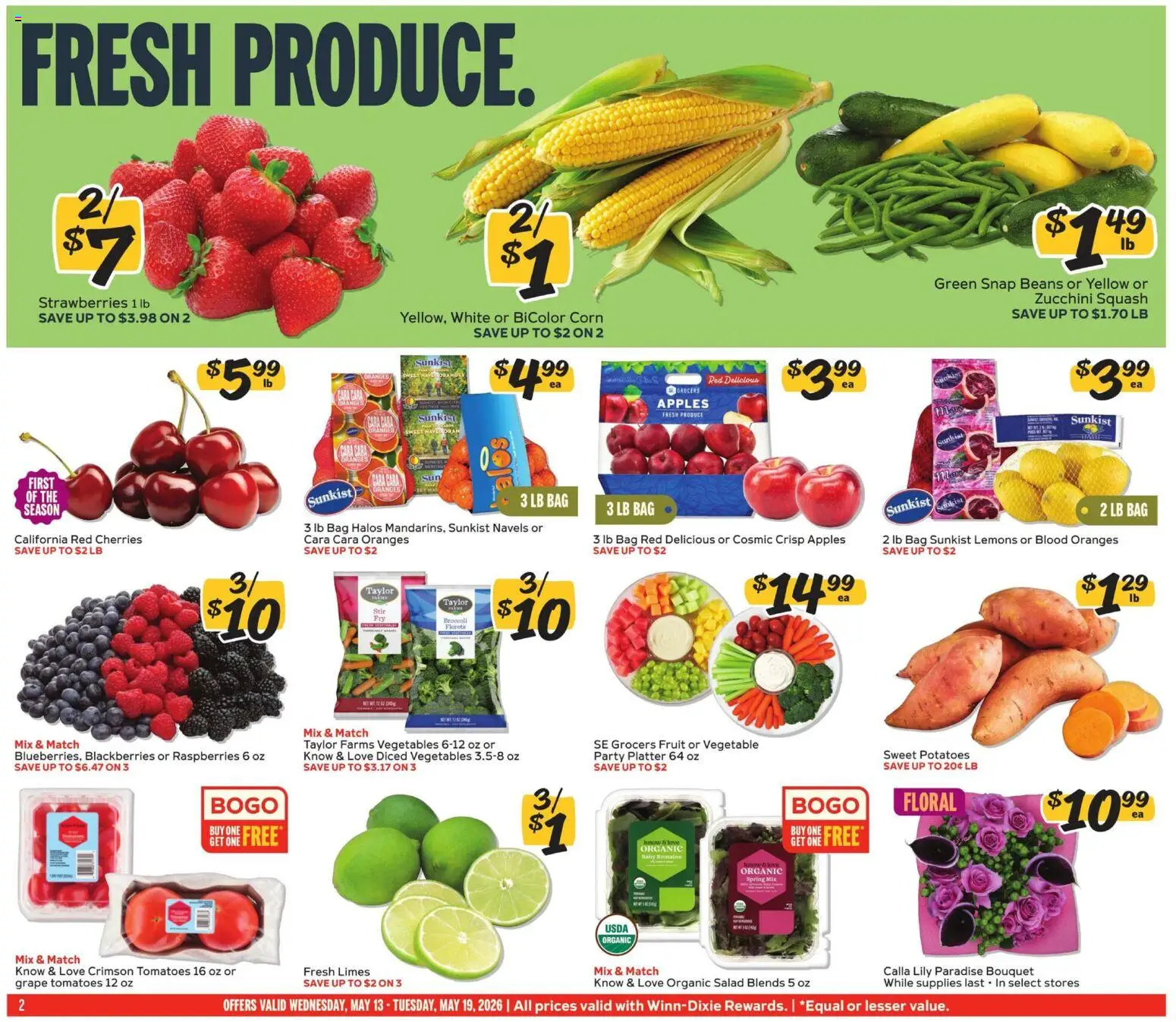 Winn Dixie Weekly Ad - valid from 13.05.2026 | Page: 2