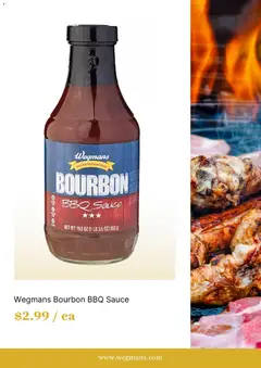 Preview of Wegmans weekly ads valid from 01.06.2026 | Page: 4 | Products: Bourbon, Sauce