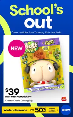 Preview of Big W Catalogue - School Holidays - valid from 25/06/2026