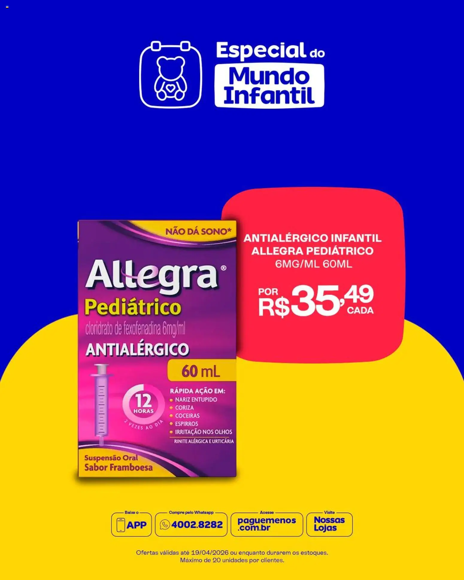 Pague Menos Folheto - válido de 13.04.2026 | Página: 6 | Produtos: Suspensão