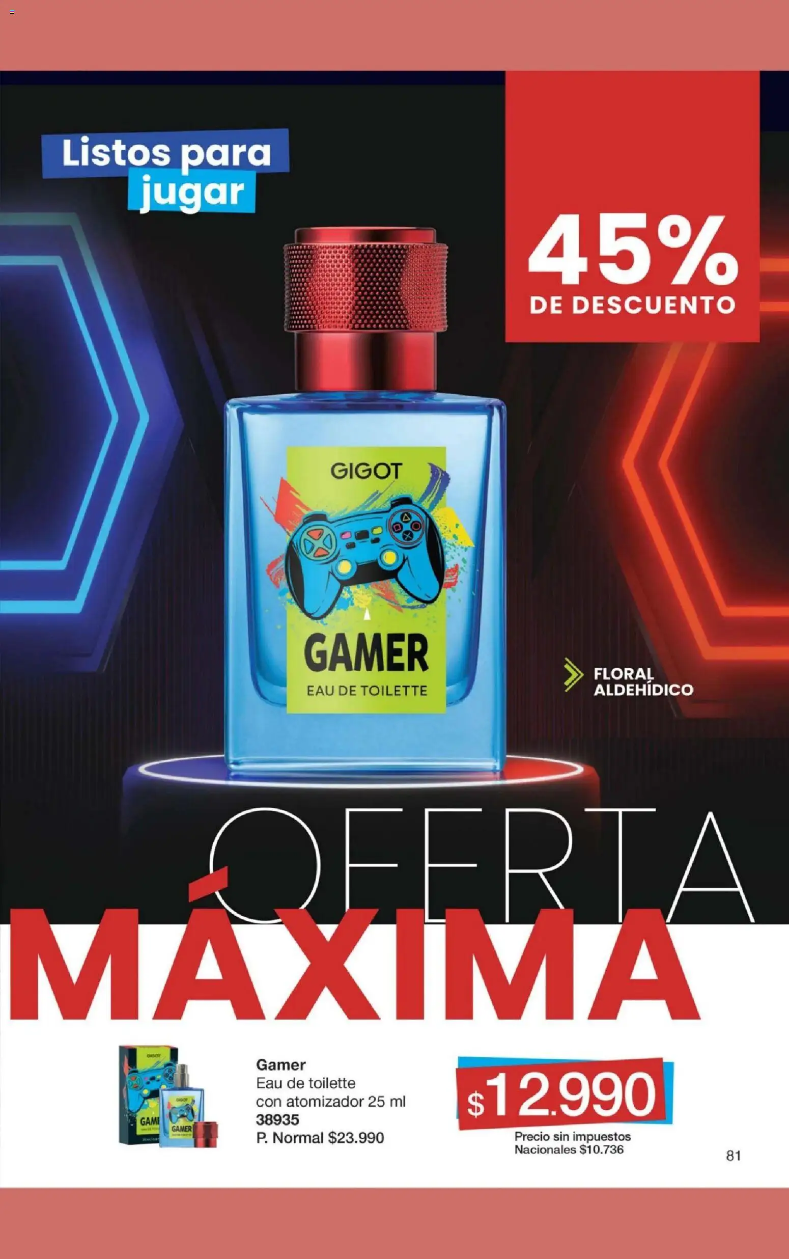 Gigot catálogo │ válido desde el 21/09/2026 | Página: 35 | Productos: Eau de toilette