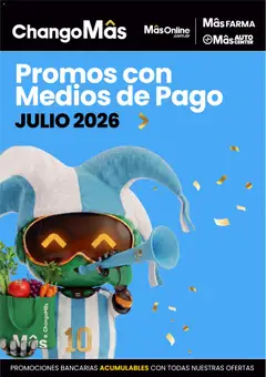 Vista previa Changomas ofertas válido desde el 01/07/2026