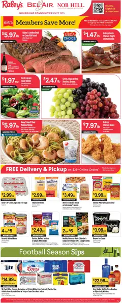 Preview of Raley's weekly ads valid from 09/16/2026