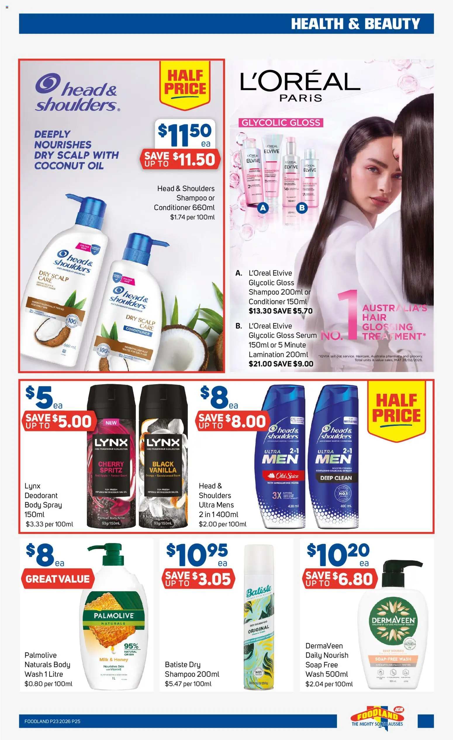 Foodland catalogue - valid from 03.06.2026 | Page: 25 | Products: Fragrance, Conditioner, Oil, Honey