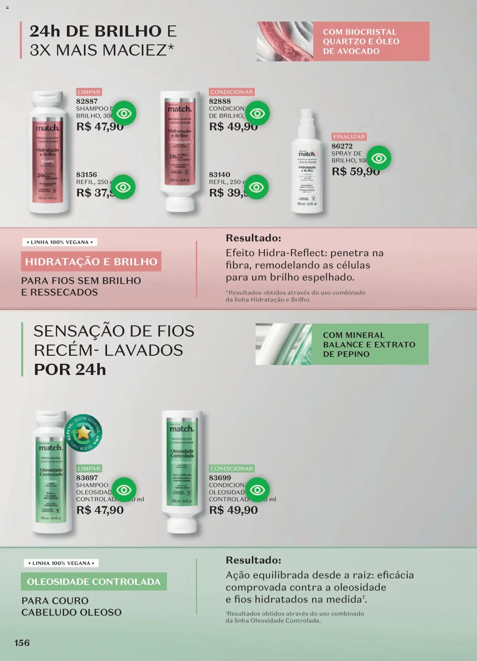 O Boticário Folheto - válido de 10/08/2026 | Página: 160 | Produtos: Shampoo, Óleo