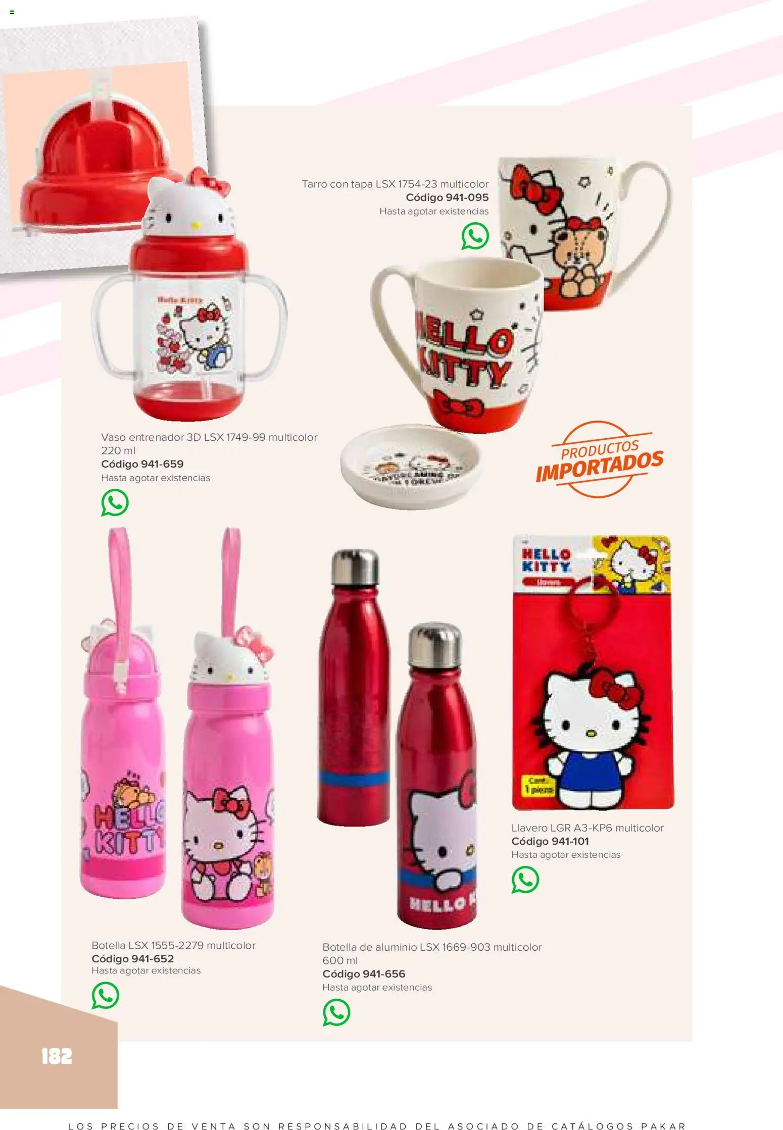 Nuevas ofertas de SC Pakar válidas en toda la República Mexicana desde el 30.01.2026. ¡Encuentra las mejores ofertas en SC Pakar catálogo Ropa! | Página: 182 | Productos: Llavero, Botella