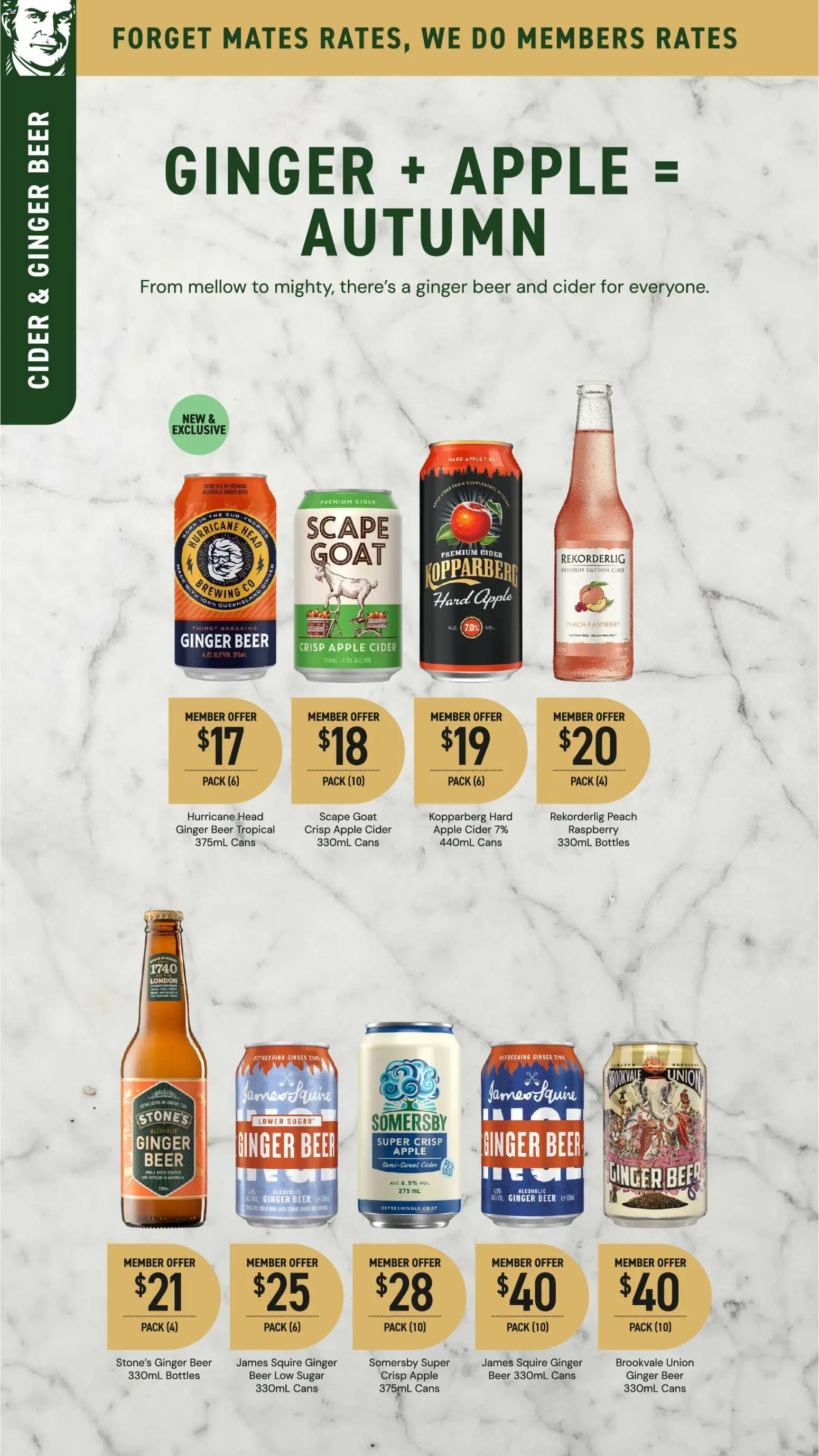 Dan Murphy's catalogue - valid from 09.04.2026 | Page: 27 | Products: Ginger, Sugar, Peach, Raspberry
