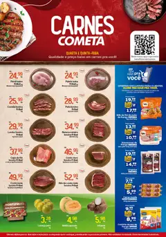 Cometa Supermercados ofertas Carnes - Pré-Visualização do folheto da loja Cometa Supermercados, válido de 29.04.2026 | Página: 1