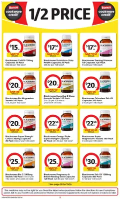 Preview of Coles catalogue  - valid from 06.05.2026 | Page: 15 | Products: Shampoo, Conditioner, Cookware, Collagen