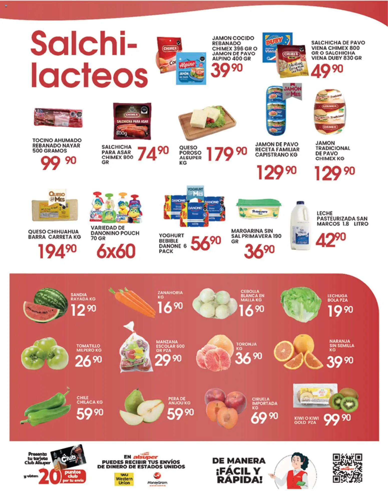 Nuevas ofertas de Alsuper válidas en toda la República Mexicana desde el 22.05.2026. ¡Encuentra las mejores ofertas en Alsuper folleto Zacatecas! | Página: 3
