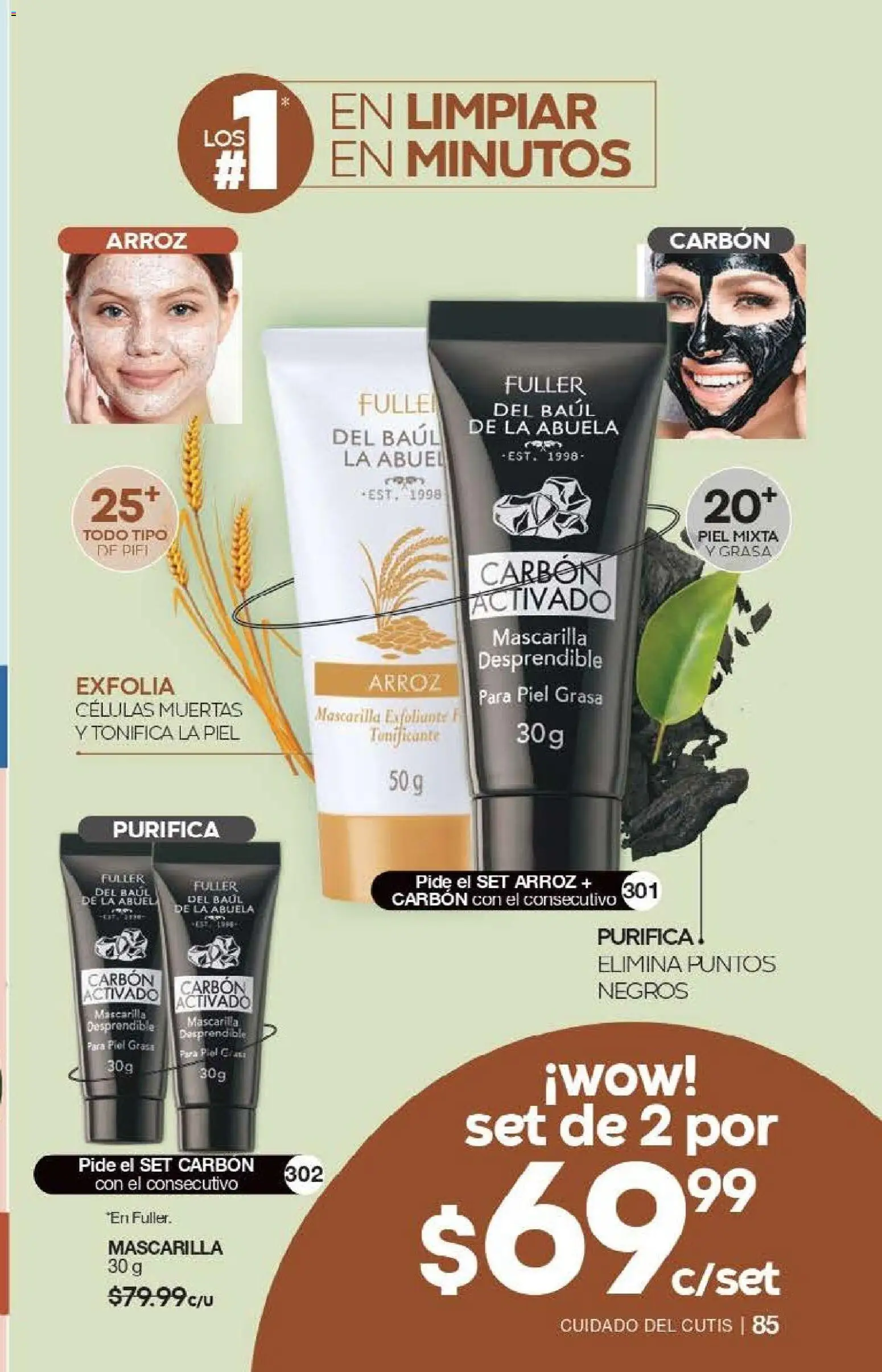 Nuevas ofertas de Fuller válidas en toda la República Mexicana desde el 13.05.2026. ¡Encuentra las mejores ofertas en Fuller campaña 3 2026! | Página: 83 | Productos: Arroz, Mascarilla