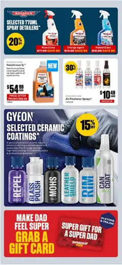 Preview of Supercheap Auto catalogue - valid from 12/08/2026 | Page: 8 | Products: Polish, Coat, Air freshener