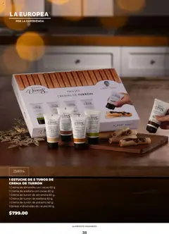Vista previa de La Europea catálogo, nuevo folleto de la tienda, válido en México a partir del 22.09.2025 | Página: 38 | Productos: Crema, Estuche, Turrón, Cacao