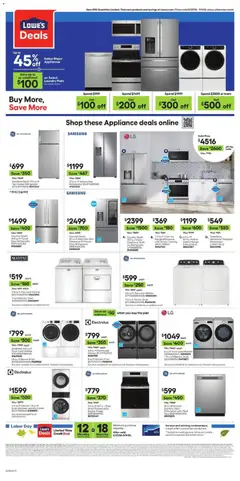 Preview of Lowe's weekly ads valid from 08/27/2026 | Page: 6