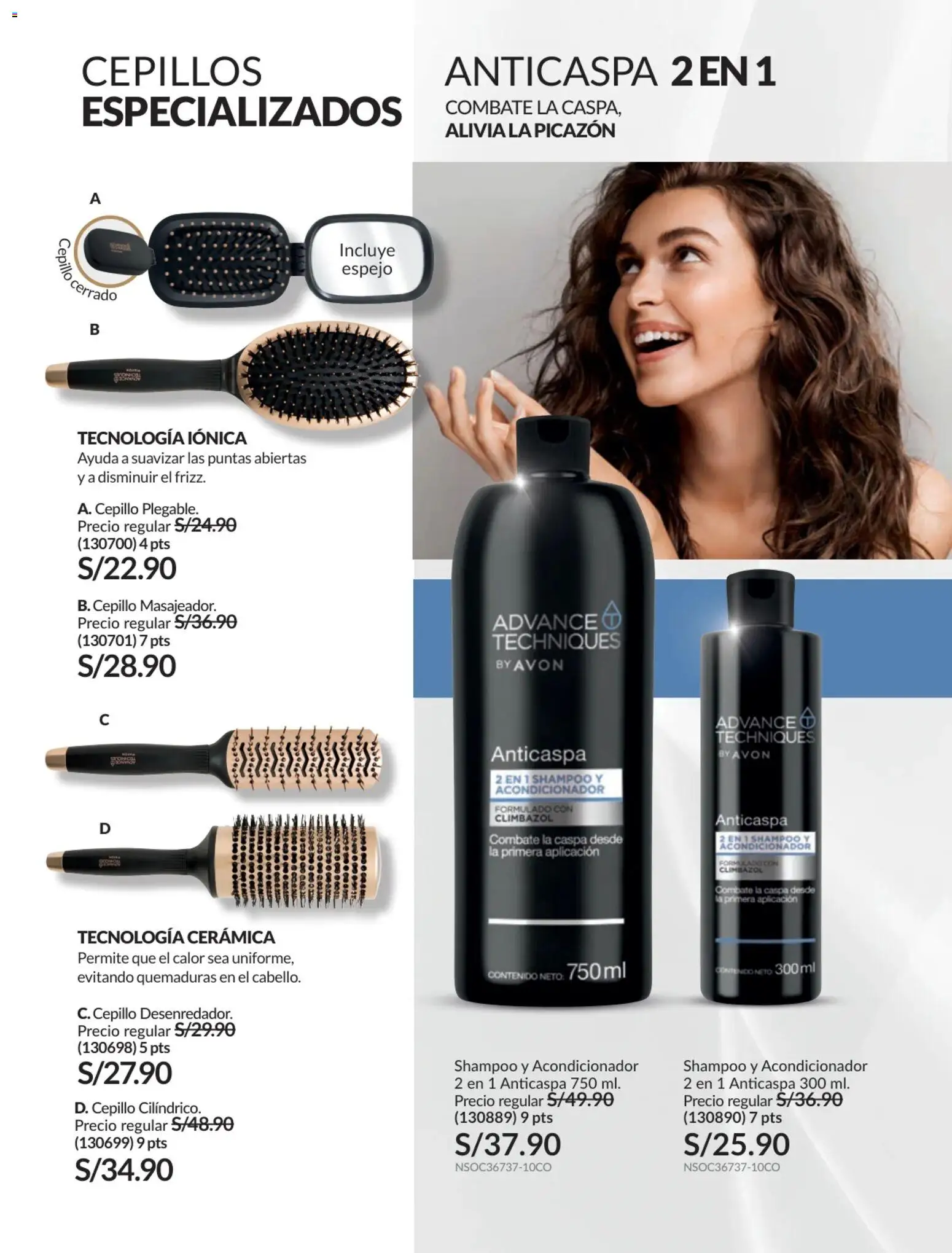 Catálogo Avon válido desde 17.06.2026 | Página: 172 | Productos: Shampoo, Acondicionador, Espejo
