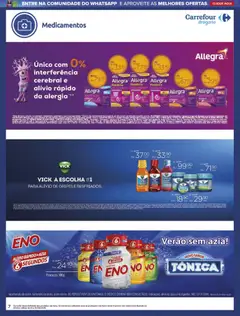 Carrefour ofertas Drogaria - Pré-Visualização do folheto da loja Carrefour, válido de 01/08/2026 | Página: 7 | Produtos: Mel, Sal de fruta, Sal, Bicarbonato de sódio