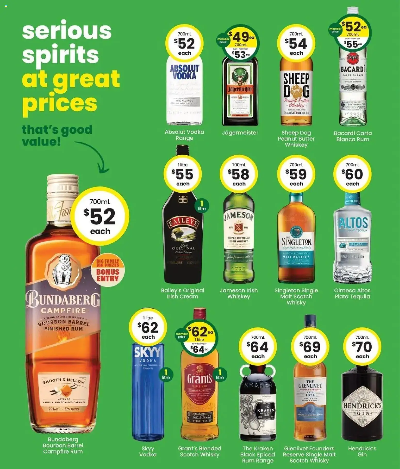 The Bottle-O catalogue - valid from 06/07/2026 | Page: 6 | Products: Butter, Vodka, Rum, Scotch