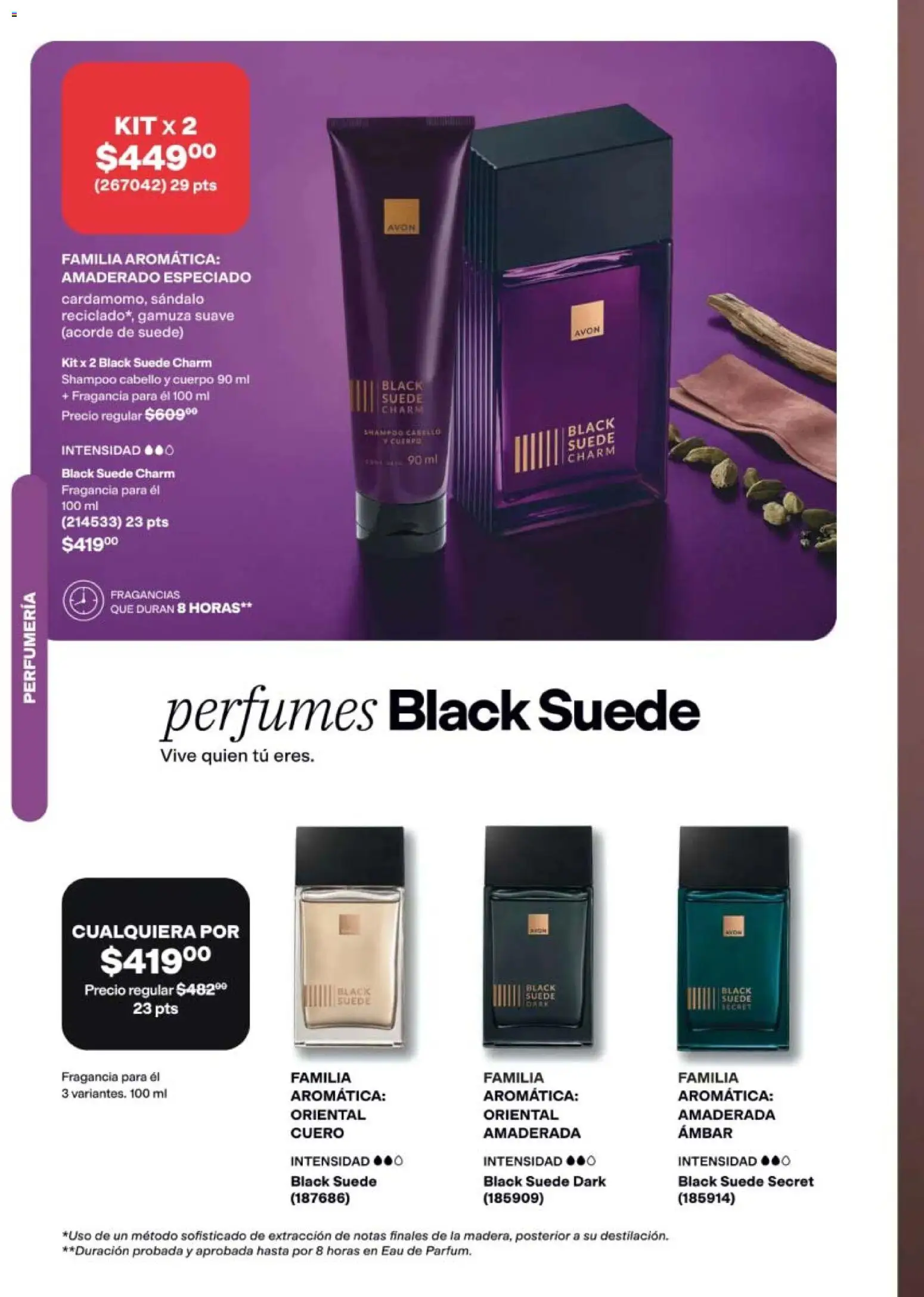 Nuevas ofertas de AVON válidas en toda la República Mexicana desde el 21/08/2026. ¡Encuentra las mejores ofertas en AVON campaña 13 2026! | Página: 100 | Productos: Gamuza, Fragancia