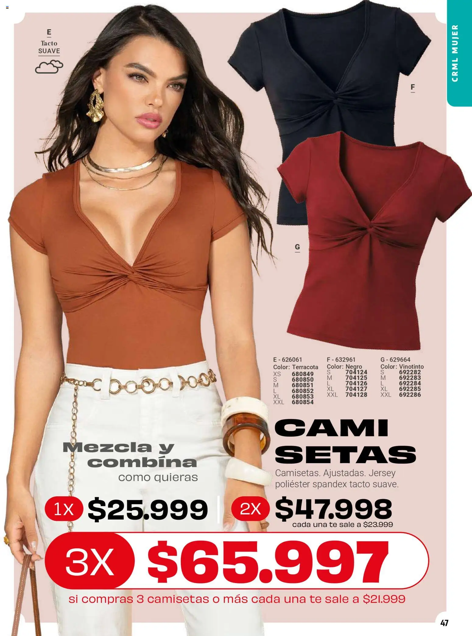 Carmel revista - valida desde el 01/04/2026 | Página: 47 | Productos: Té, Setas