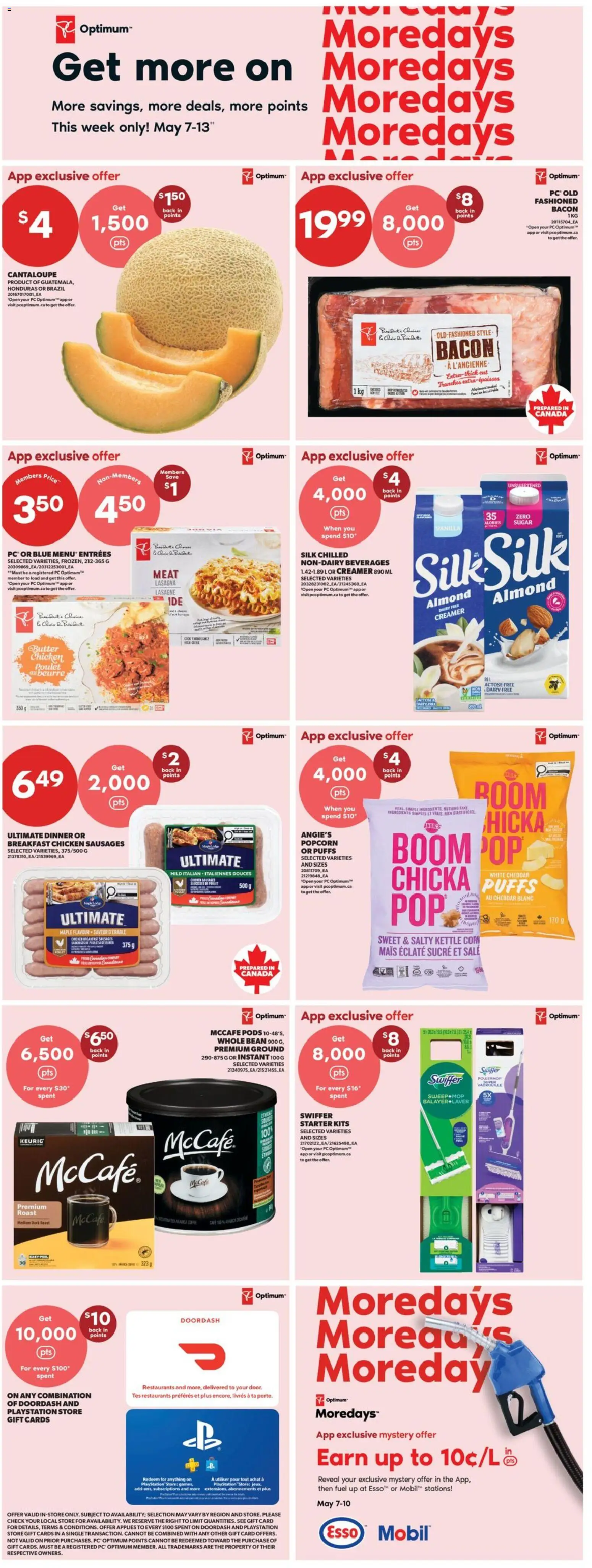 Real Canadian Superstore flyer valid from 07.05.2026 | Page: 11 | Products: PC, Playstation, Butter, Chicken