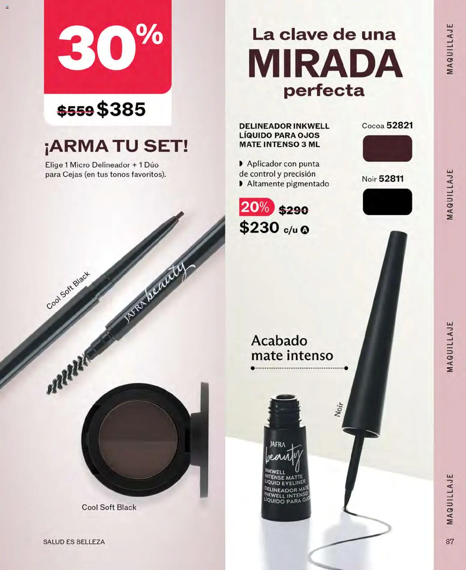 Nuevas ofertas de JAFRA válidas en toda la República Mexicana desde el 01/10/2026. ¡Encuentra las mejores ofertas en JAFRA catálogo! | Página: 87