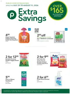 Preview of Publix weekly ads valid from 07/29/2026