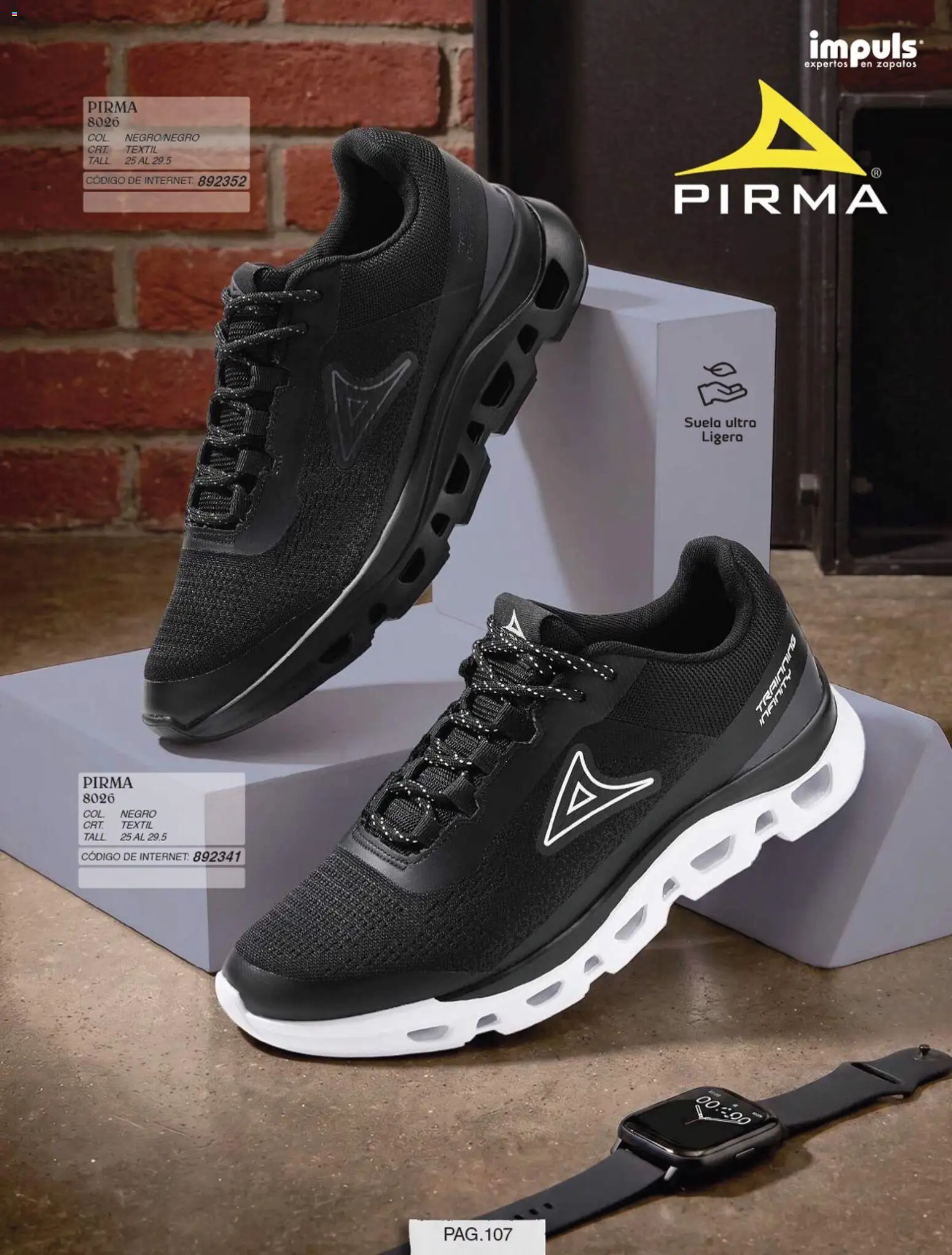 Nuevas ofertas de Impuls válidas en toda la República Mexicana desde el 01/07/2026. ¡Encuentra las mejores ofertas en Impuls catálogo Caballero! | Página: 109 | Productos: Zapatos