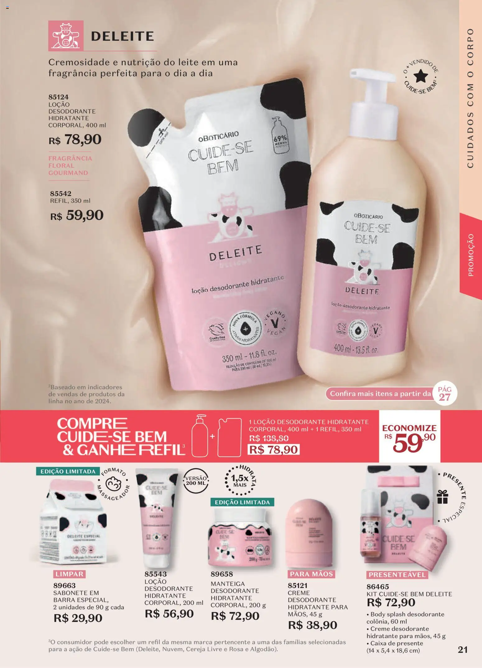 O Boticário Folheto - válido de 29/06/2026 | Página: 25 | Produtos: Desodorante, Caixa, Manteiga, Body