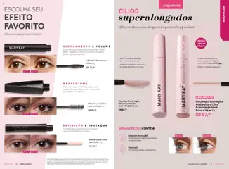 Mary Kay - Catálogo Junho 2026 - Pré-Visualização do folheto da loja Mary Kay, válido de 01.06.2026 | Página: 3 | Produtos: Maquiagem, Máscara para cílios, Base