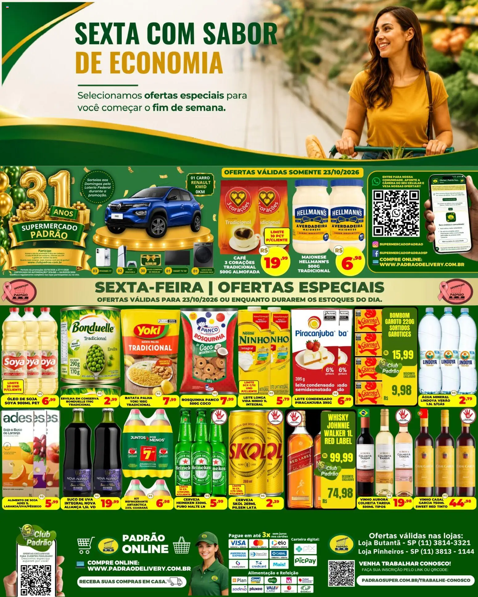 Supermercado Padrão Folheto - válido de 23/10/2026 | Página: 1