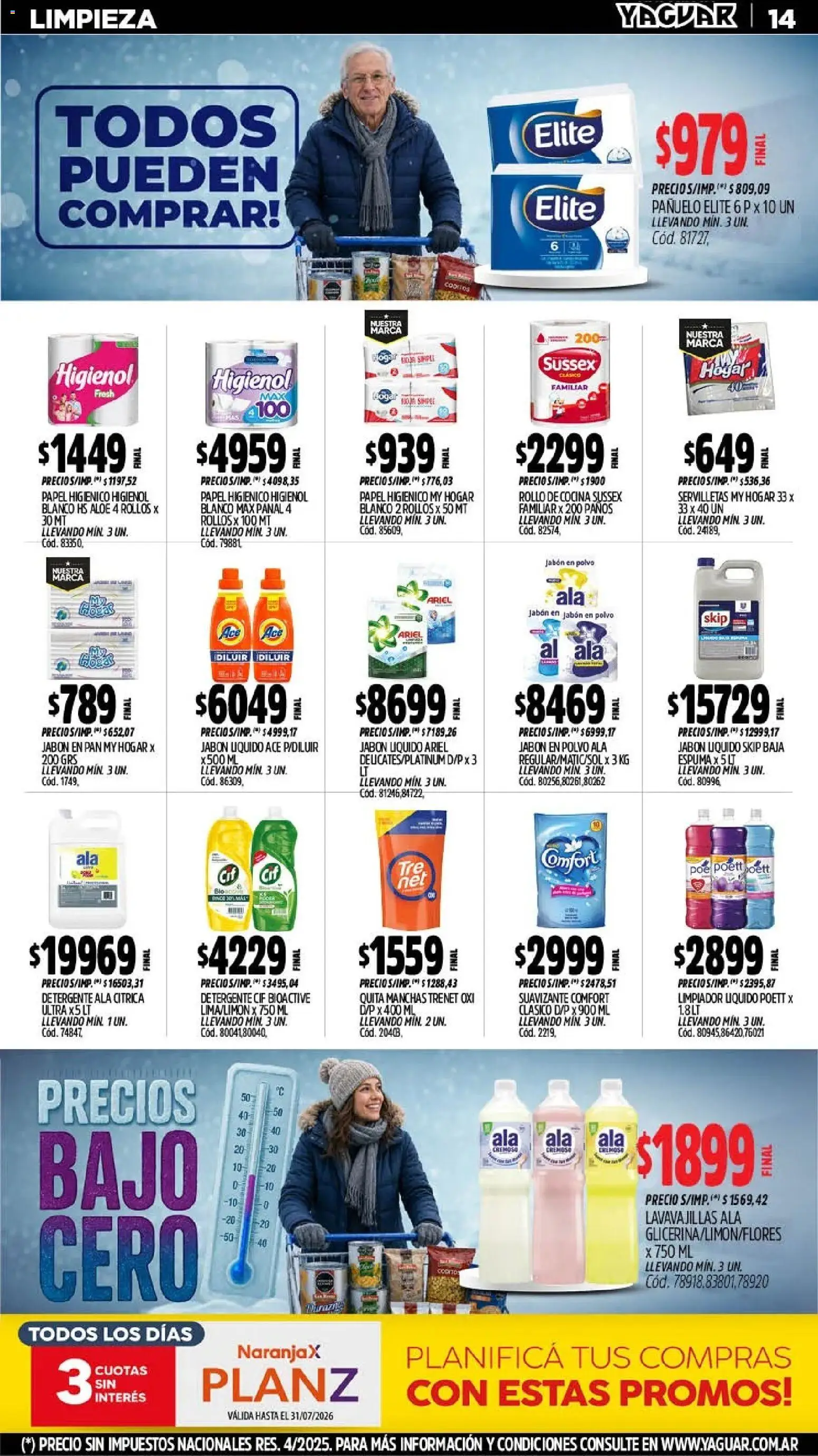 Yaguar - Oferta semanal Parque Chacabuco │ válido desde el 27/07/2026 | Página: 16