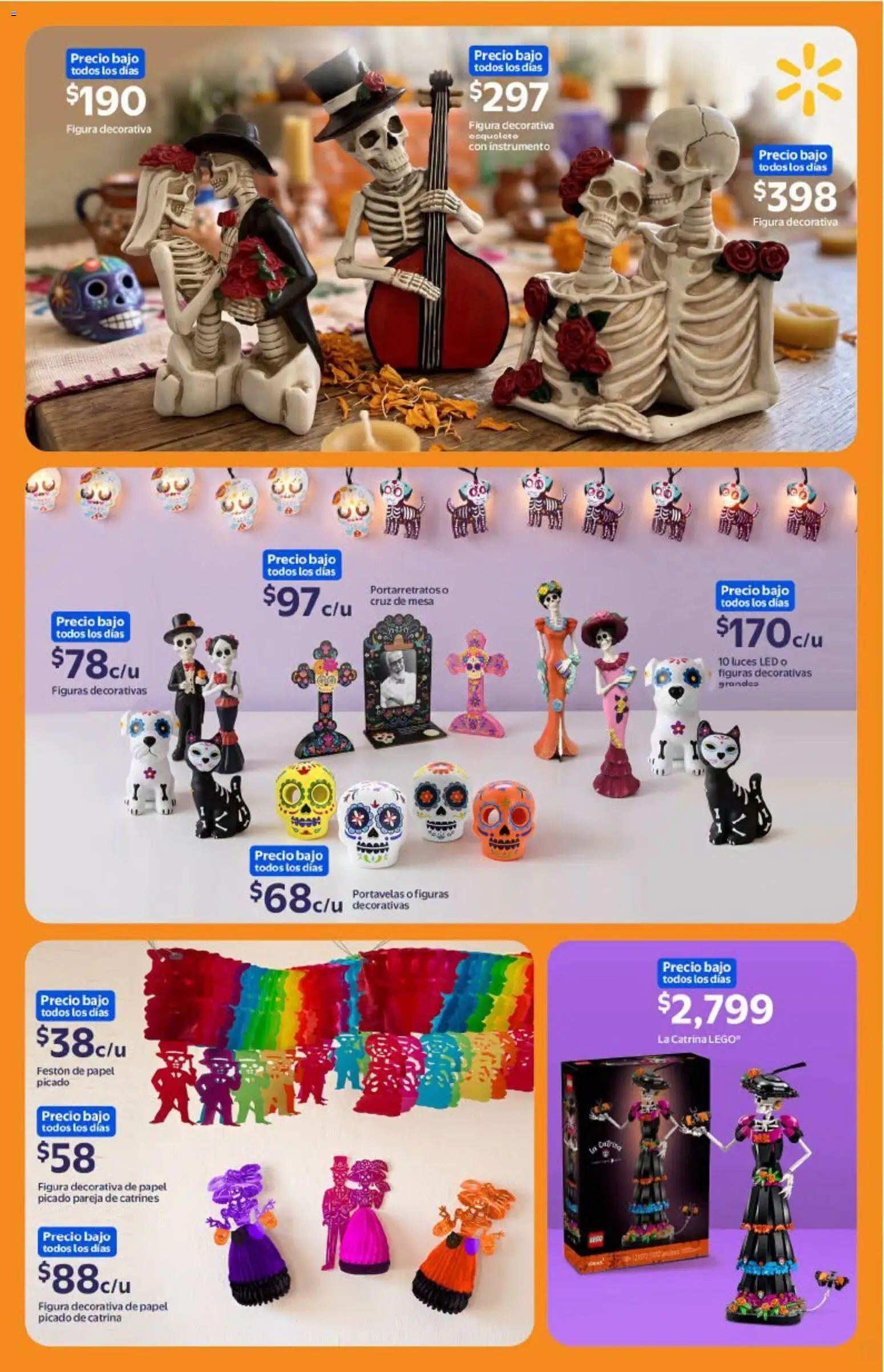 Nuevas ofertas de Walmart válidas en toda la República Mexicana desde el 01/10/2026. ¡Encuentra las mejores ofertas en Walmart folleto Que a tu ofrenda no le falte nada! | Página: 3