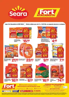 Fort Atacadista ofertas Seara - Pré-Visualização do folheto da loja Fort Atacadista, válido de 01/07/2026