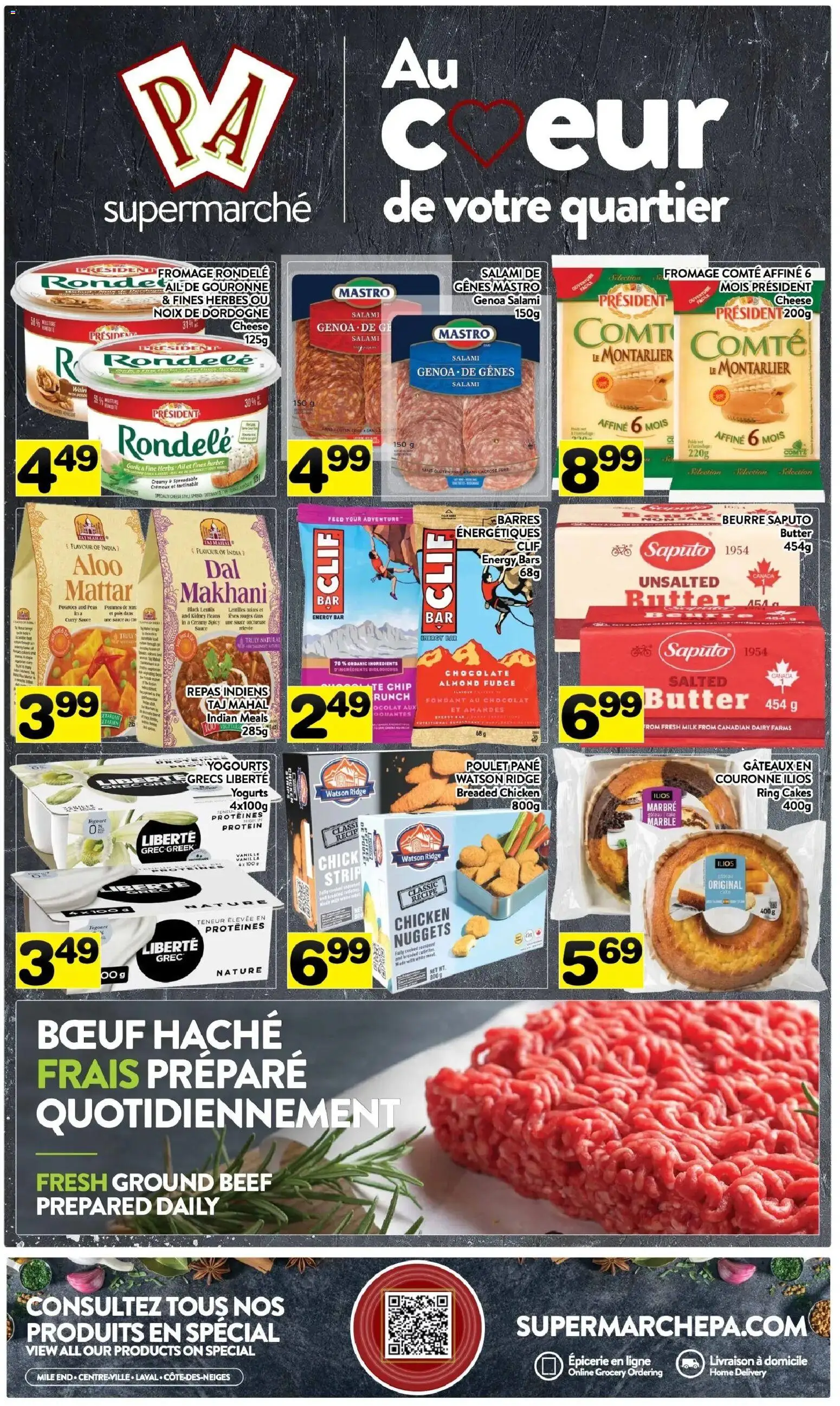 Pa Supermarché flyer valid from 15.06.2026 | Page: 7 | Products: Milk, Butter, Chocolate, Chicken