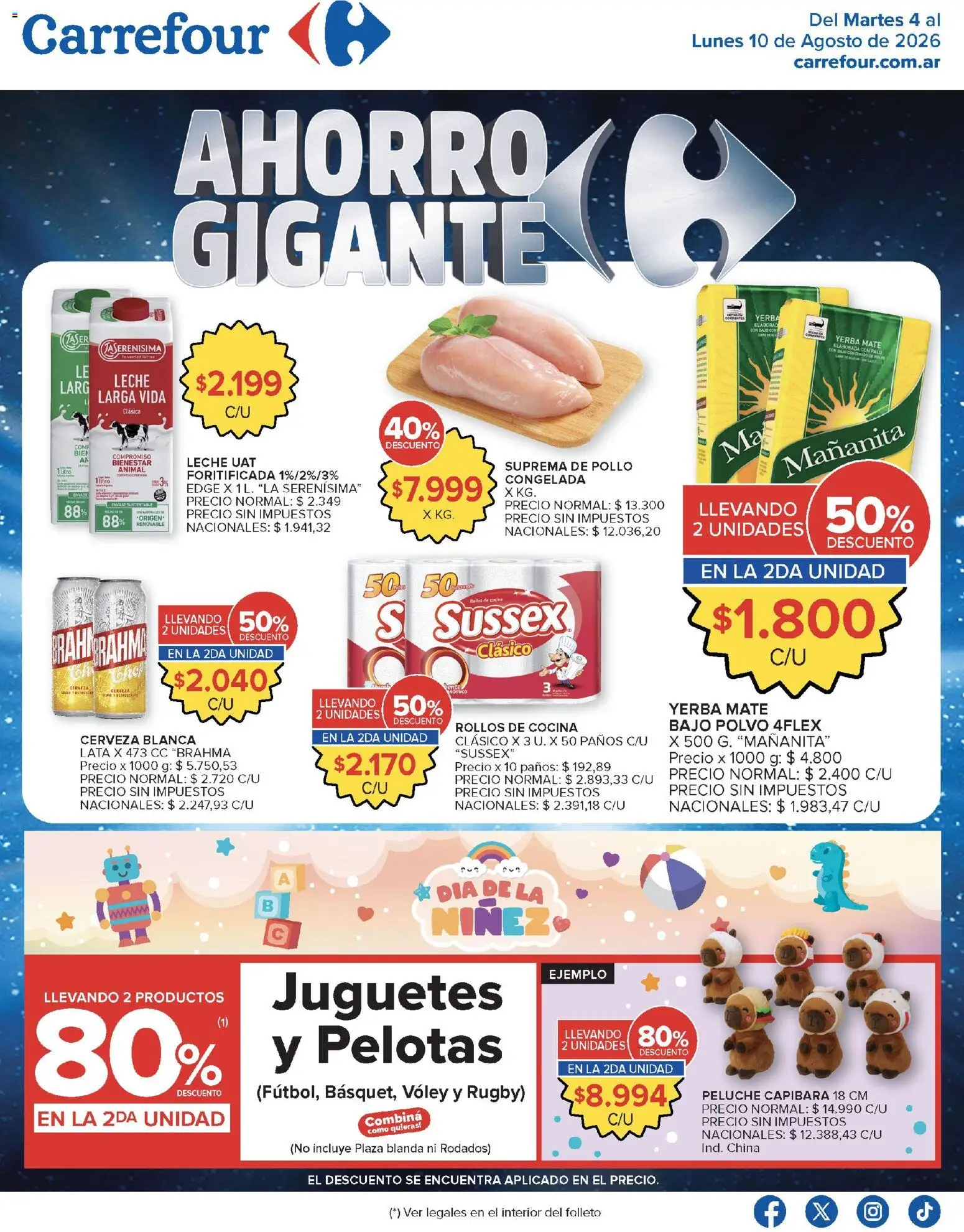 Carrefour ofertas │ válido desde el 04/08/2026 | Página: 2