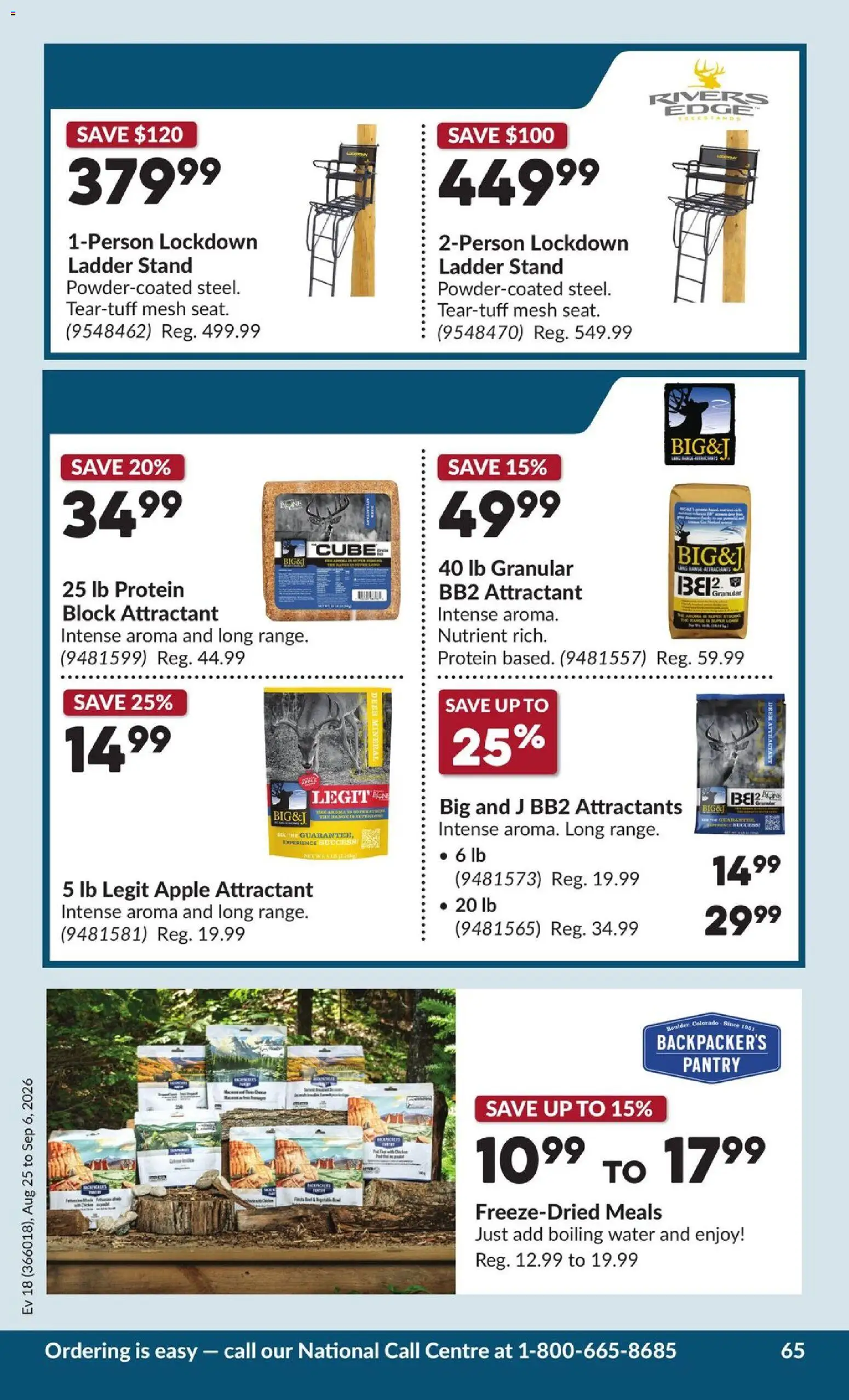 Princess Auto flyer valid from Aug 25, 2026 | Page: 66 | Products: Water, Protein