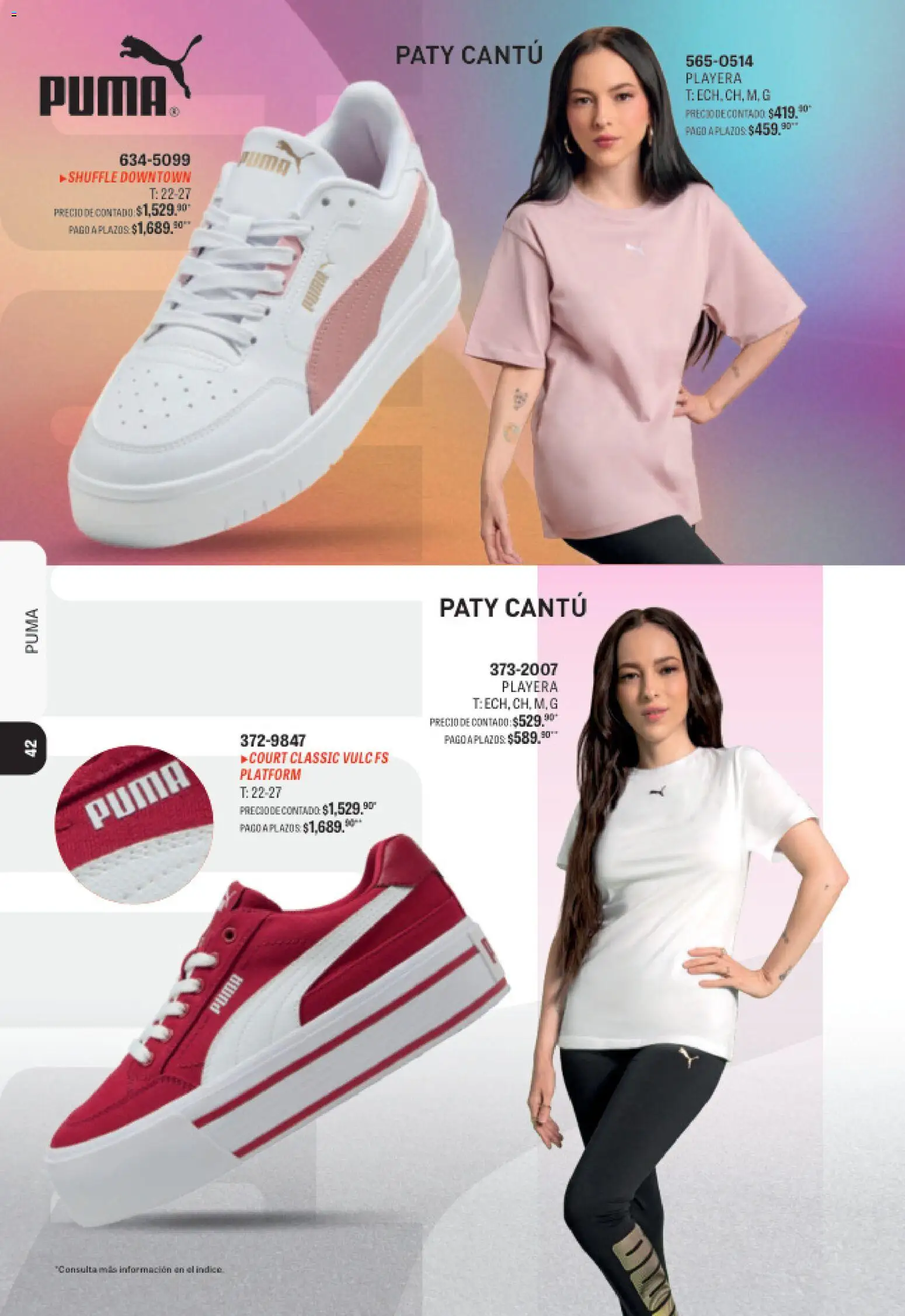 Nuevas ofertas de Andrea válidas en toda la República Mexicana desde el 23/08/2026. ¡Encuentra las mejores ofertas en Andrea catálogo Sport! | Página: 31 | Productos: Playera