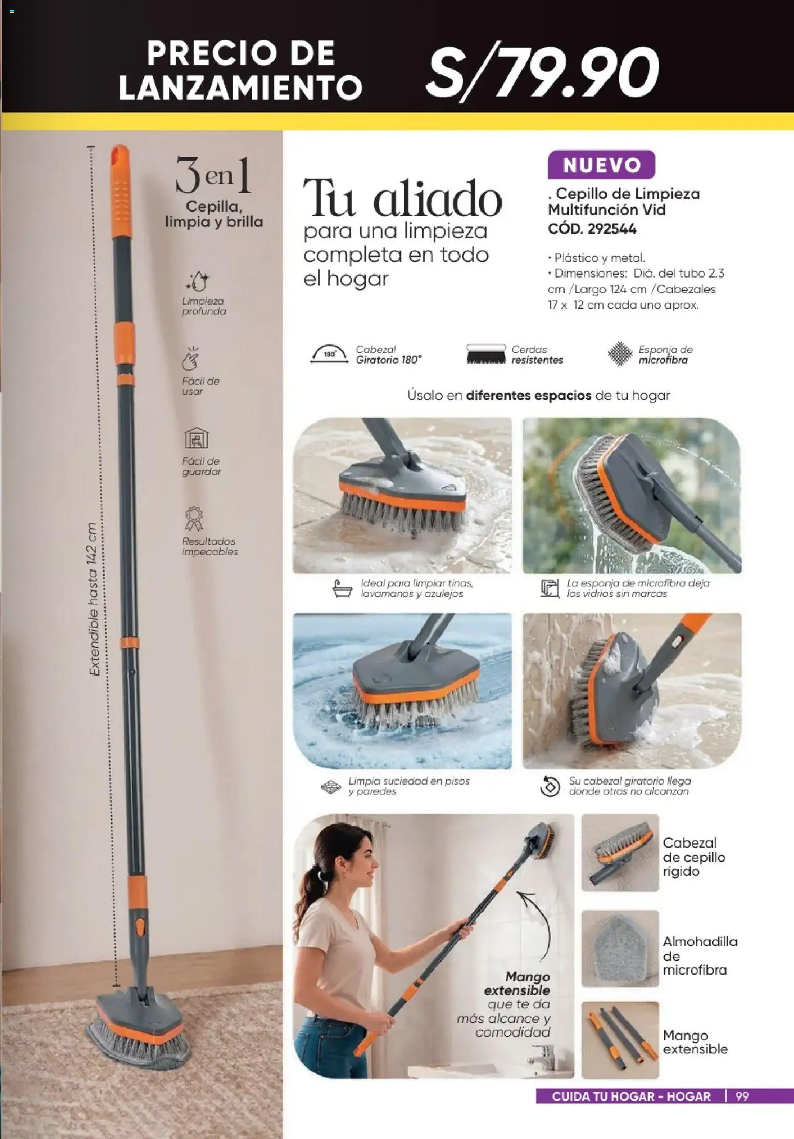 Catálogo Azzorti válido desde 20/09/2026 | Página: 99 | Productos: Esponja, Mango, Té