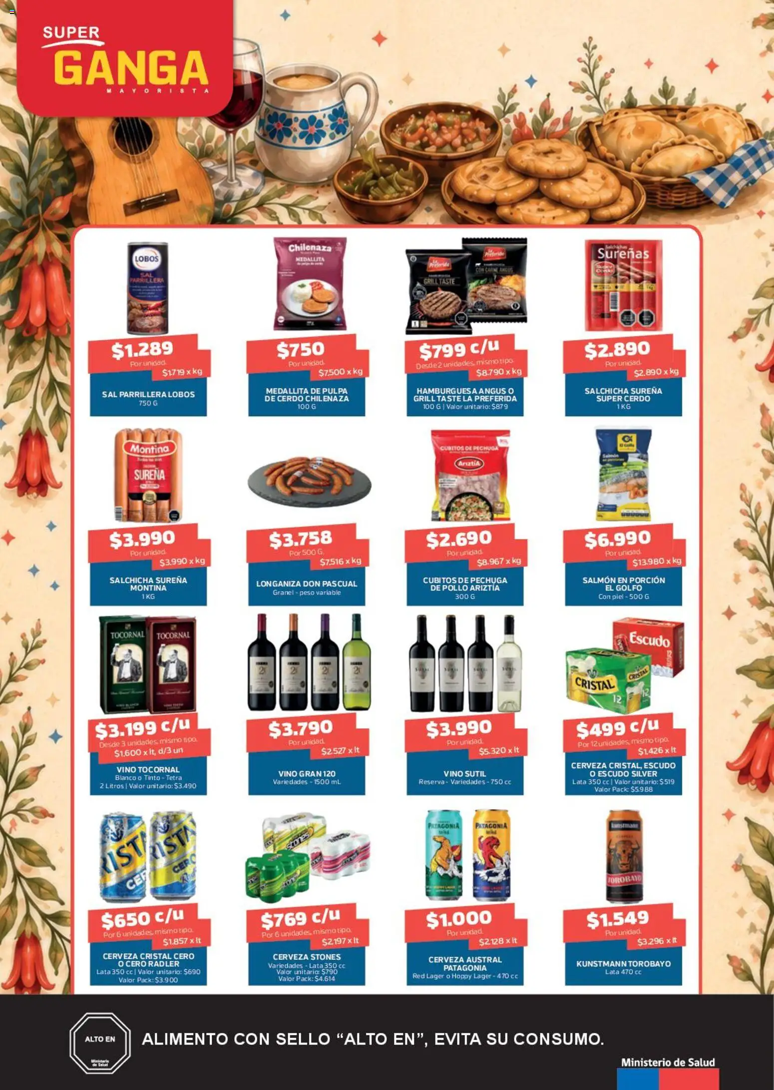 Super Ganga Ofertas │ válido desde el 22.09.2026 | Página: 6 | Productos: Peso, Pollo, Cerveza, Cerdo