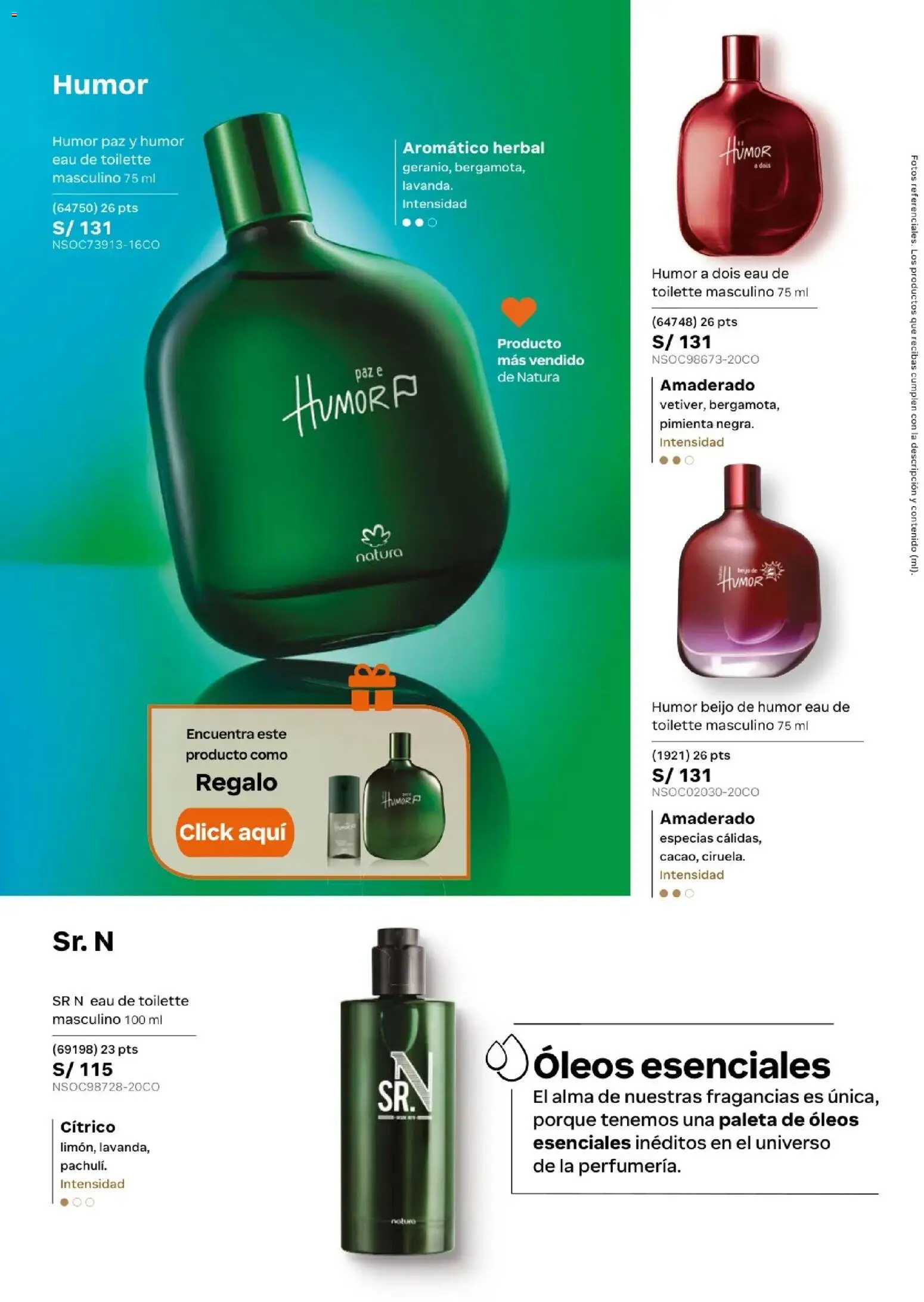 Catálogo Natura válido desde 05.05.2026 | Página: 47 | Productos: EAU de Toilette