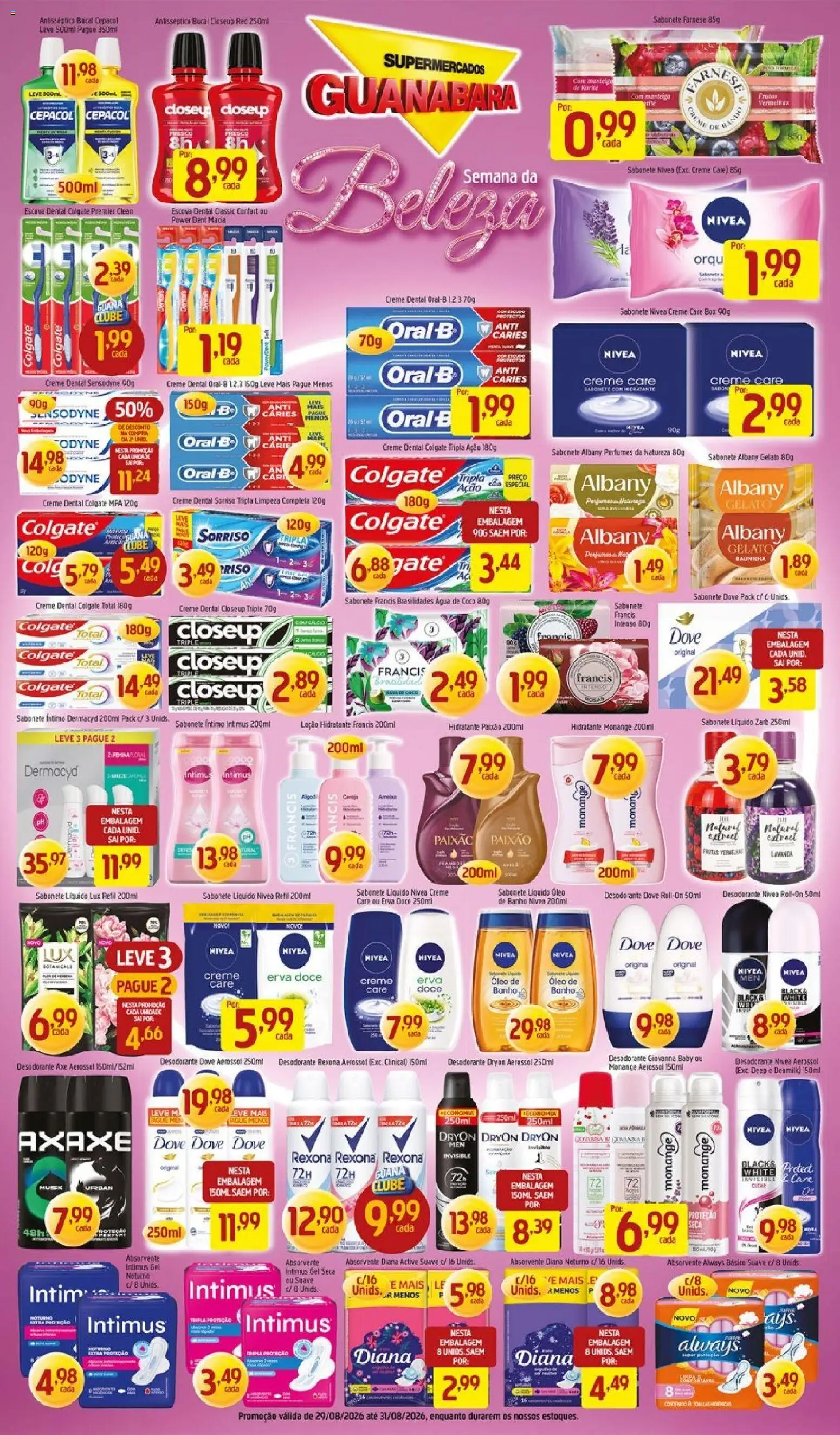Supermercados Guanabara Folheto - válido de 29/08/2026 | Página: 11 | Produtos: Coco, Água de coco, Óleo, Ameixa