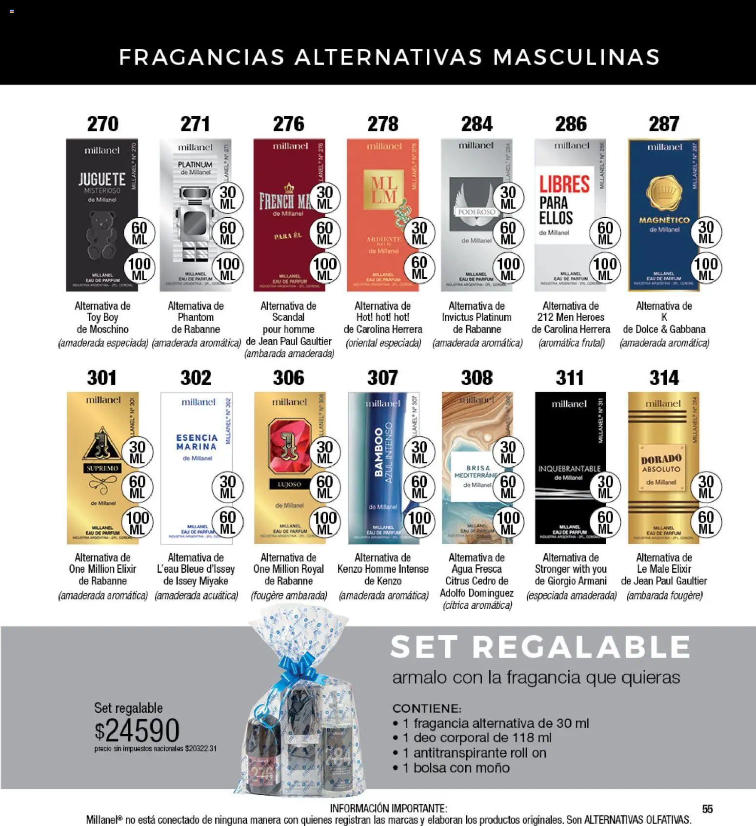 Millanel catálogo │ válido desde el 19/10/2026 | Página: 55